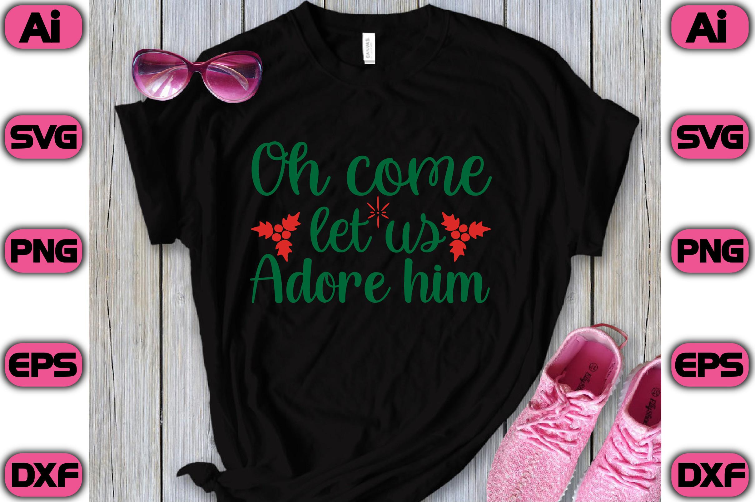 OH COME LET US ADORE HIM