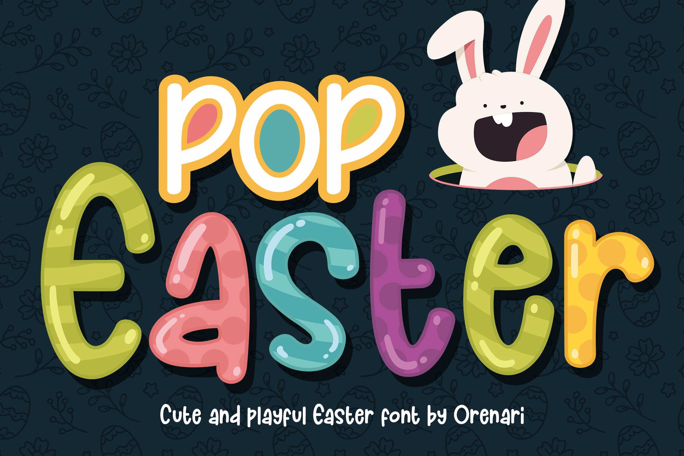 Pop Easter Font