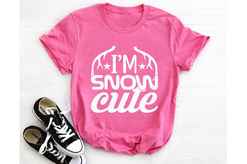 Christmas Quotes Svg Design, I’m Snow