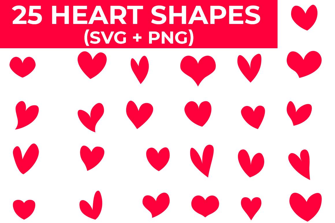 Valentines Day Heart Shape Bundle