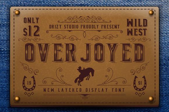 Overjoyed Font