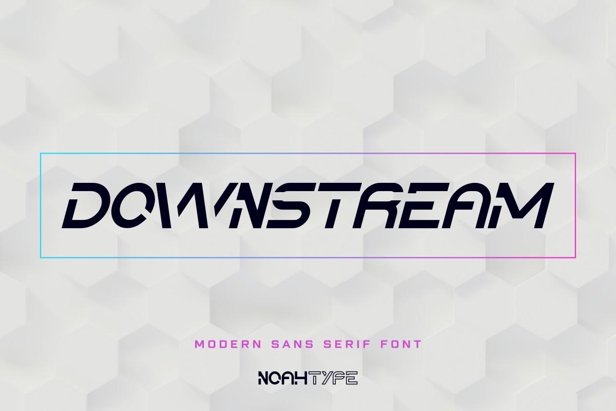Downstream Font