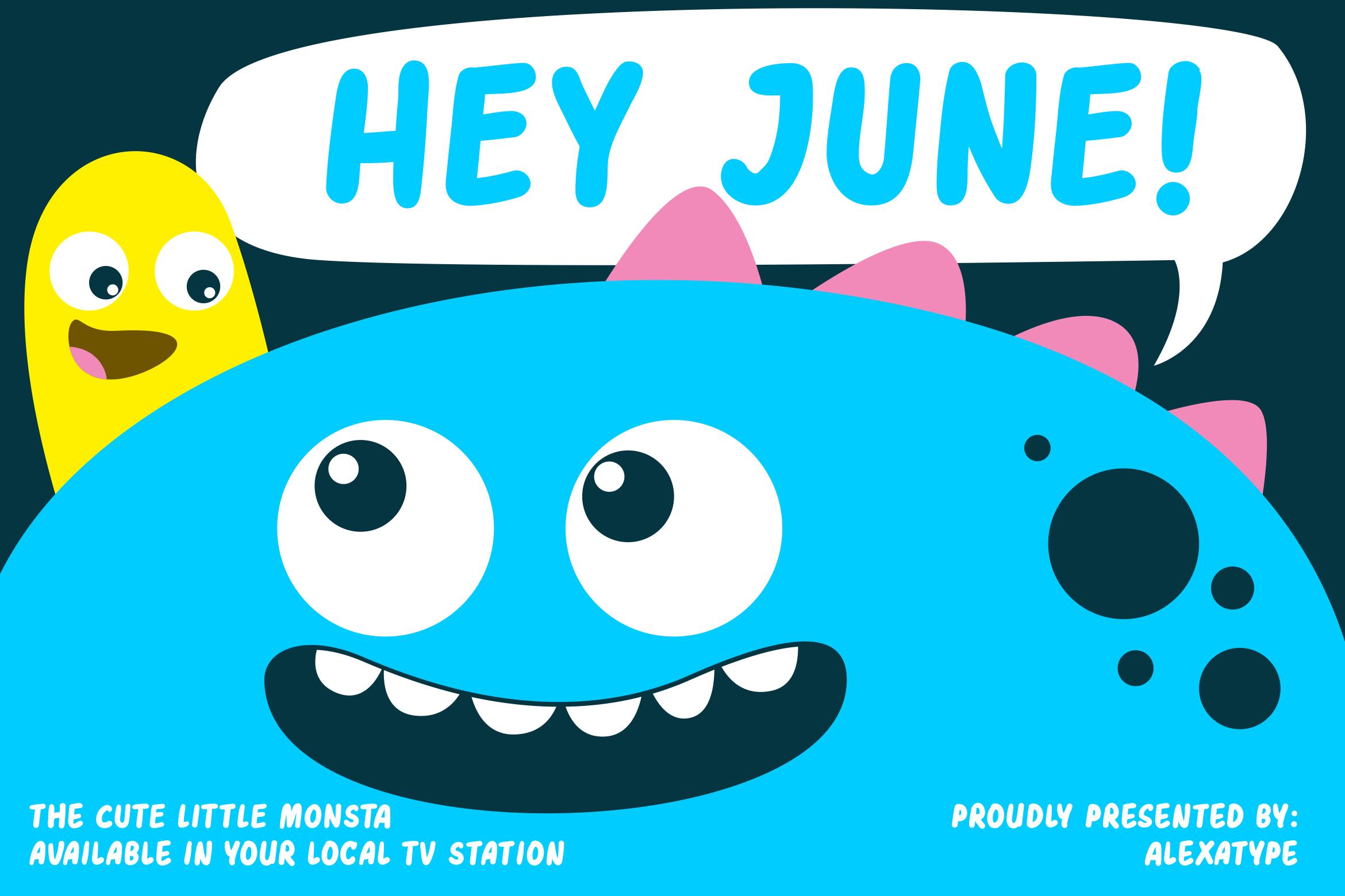 Hey June Font