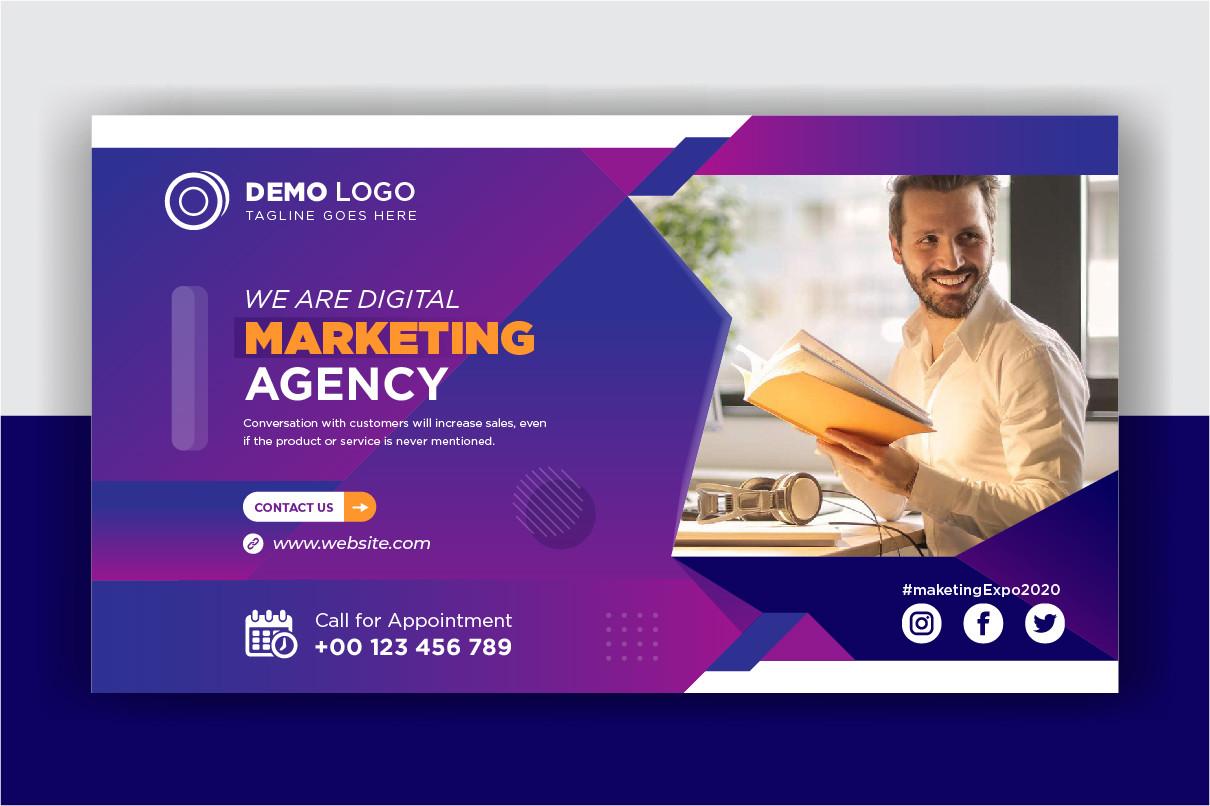 Digital Marketing Web Banner Template