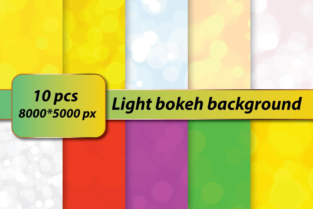 Abstract Light Bokeh Background