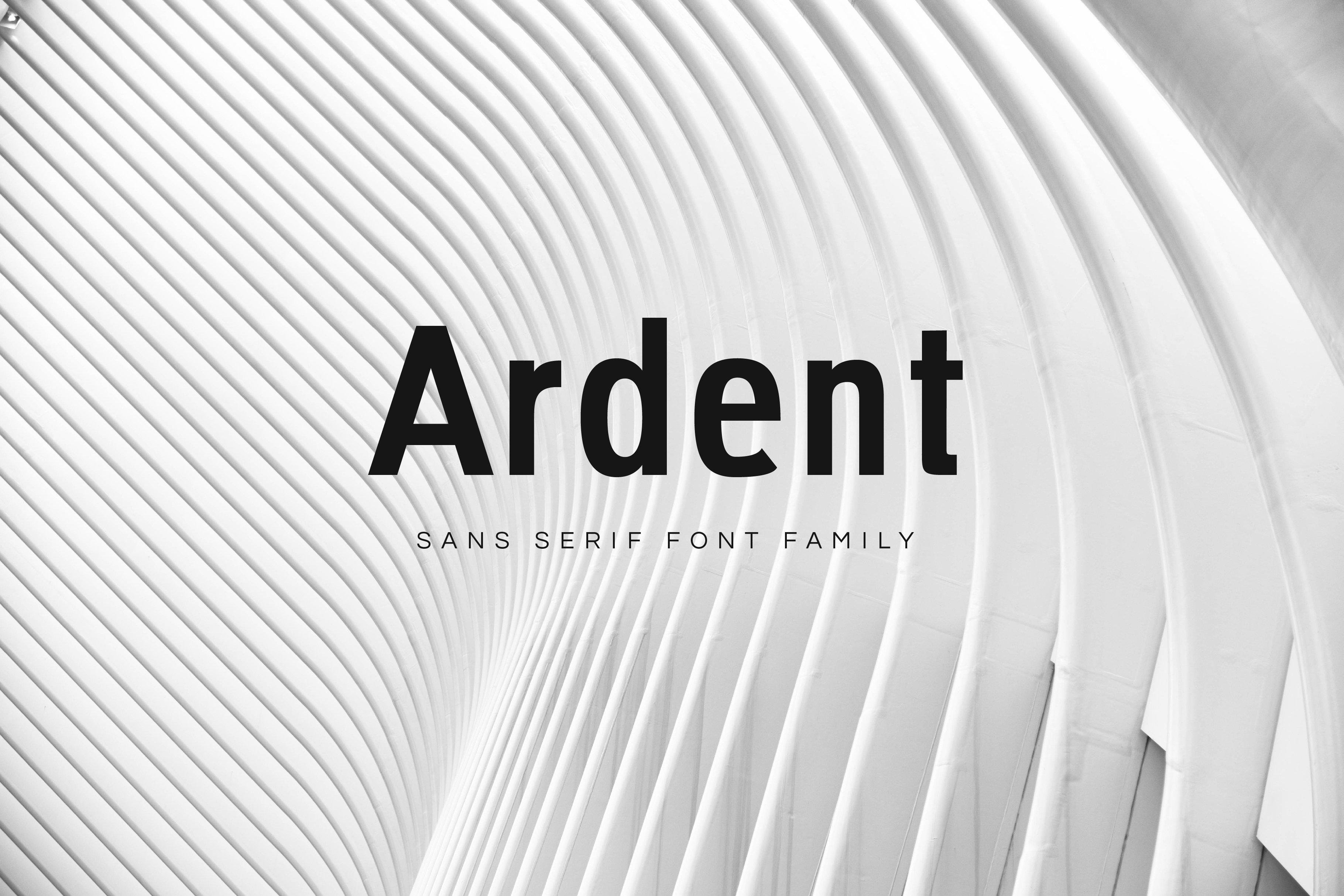 Ardent Font