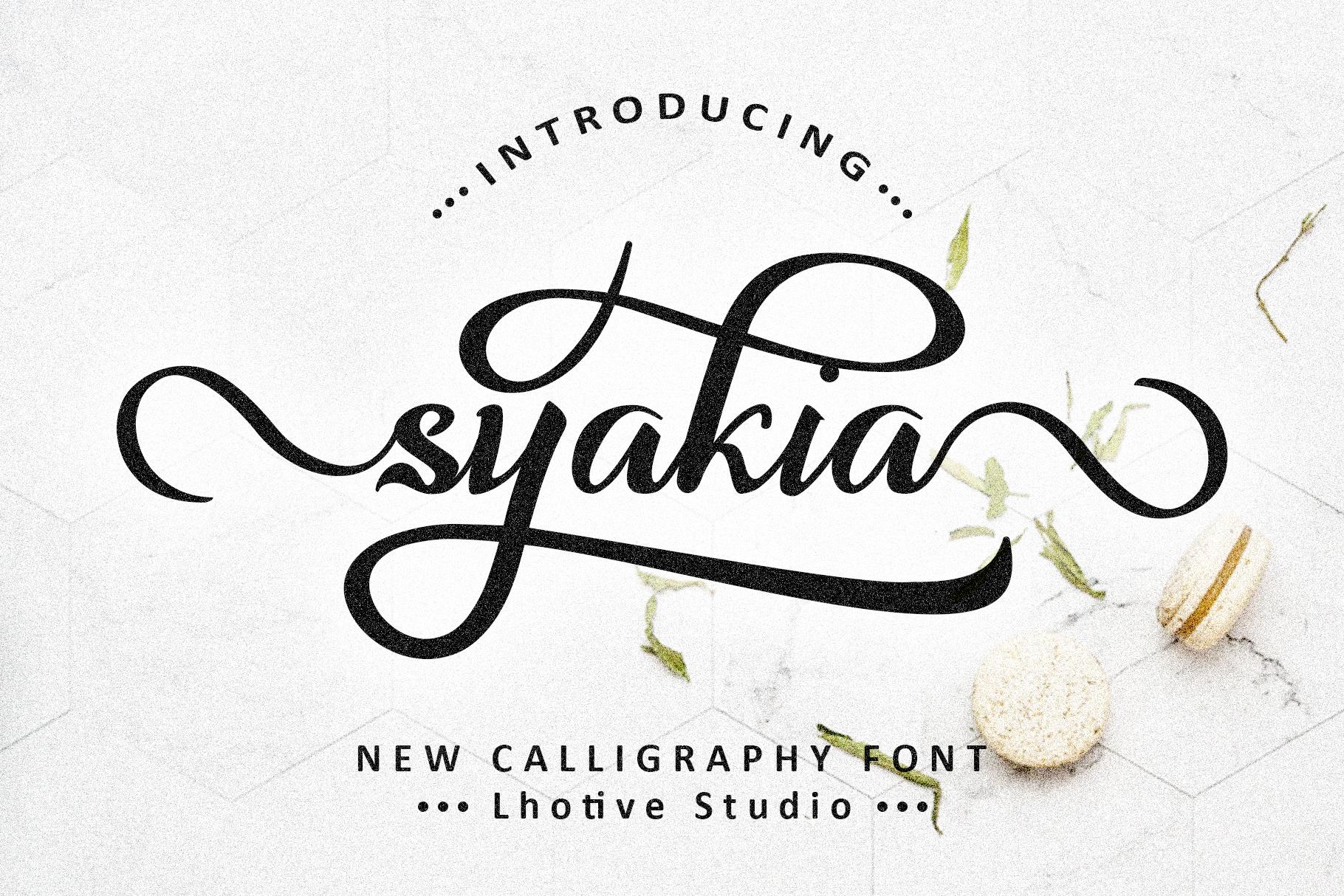 Syakia Font