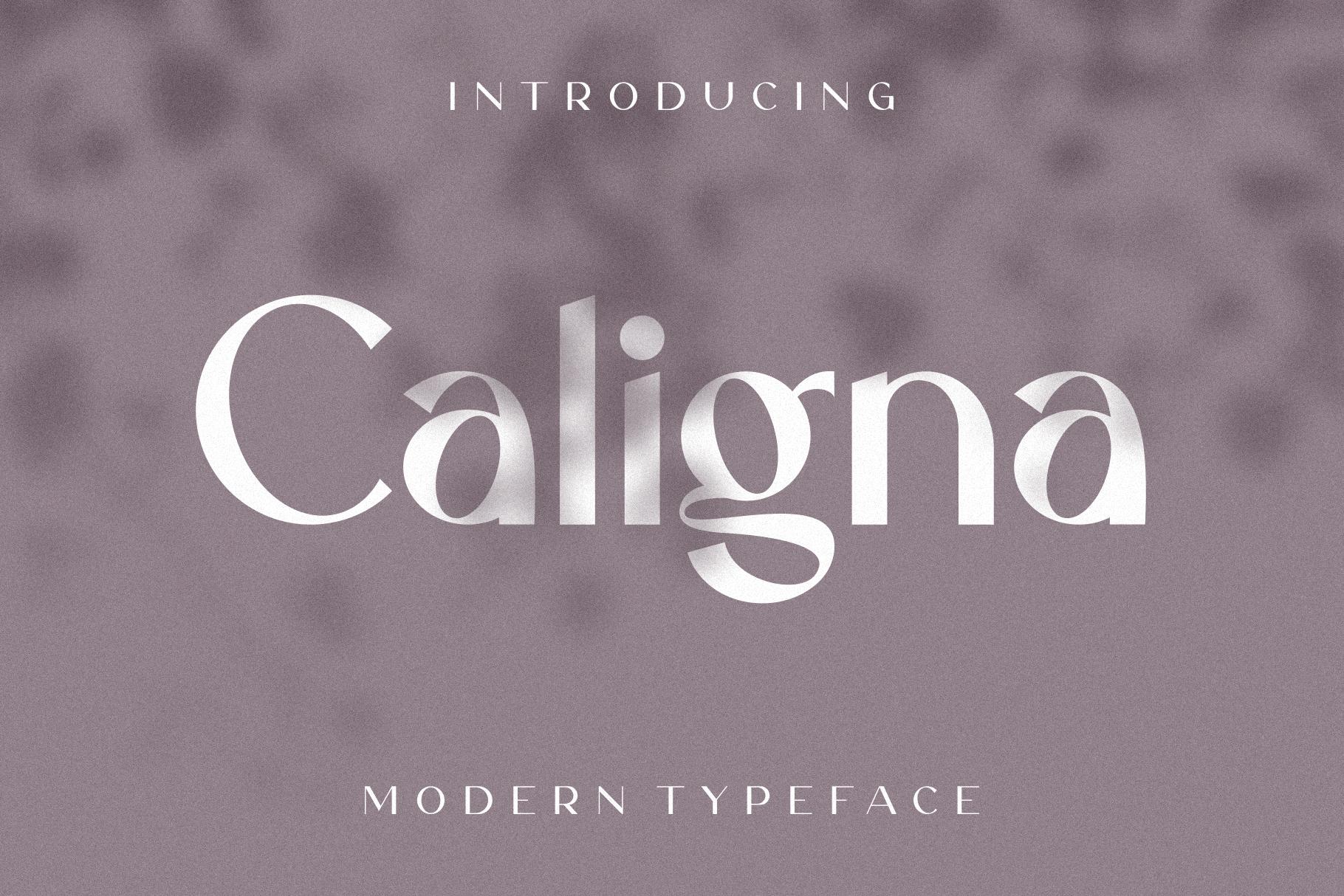 Caligna Font