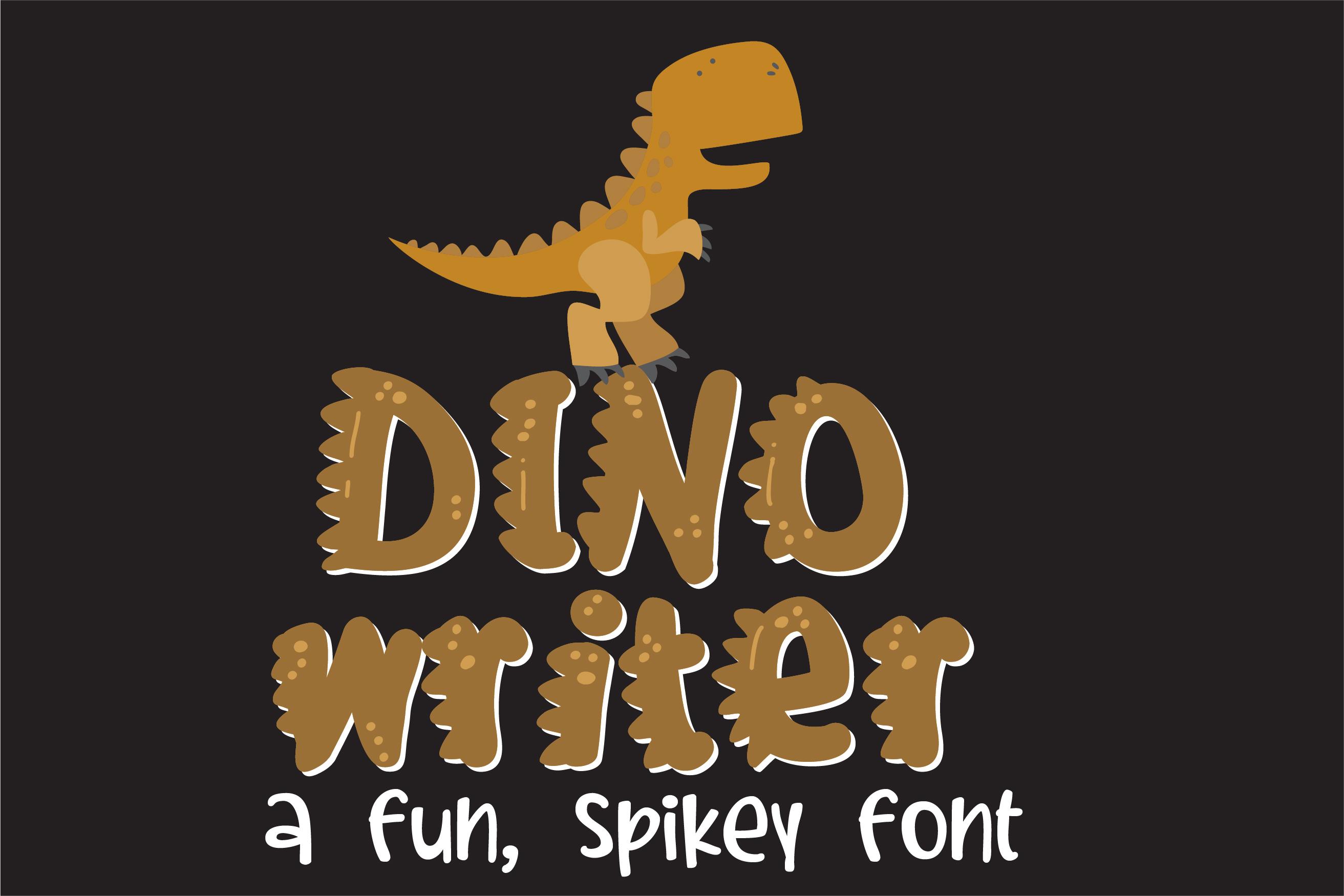 Dino Writer Font
