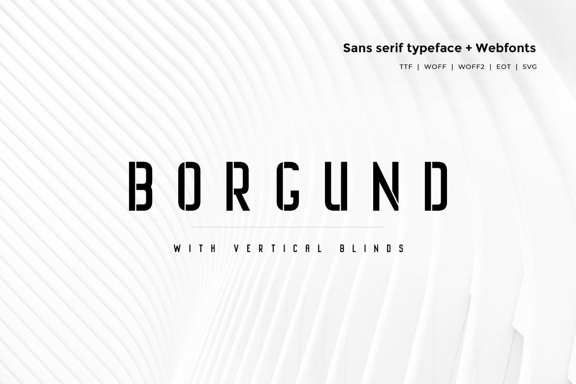 Borgund Font