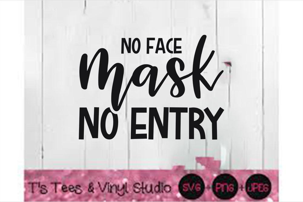 Keychain Design,   No Face Mask, No Entr