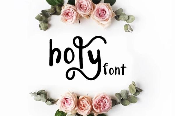 Holy Font