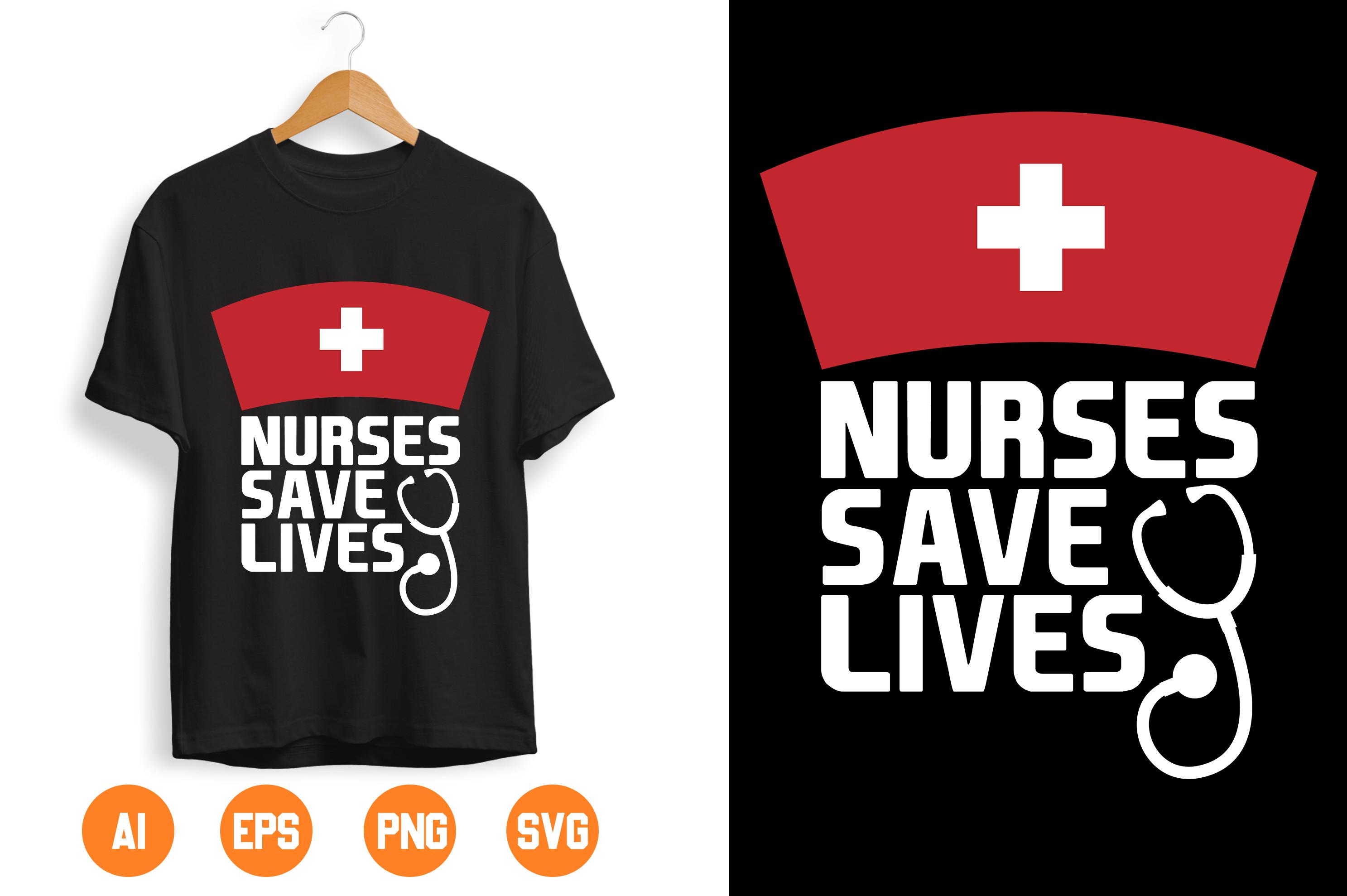 Nurse T-shirt Design 89