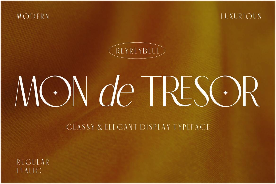 Mon De Tresor Font