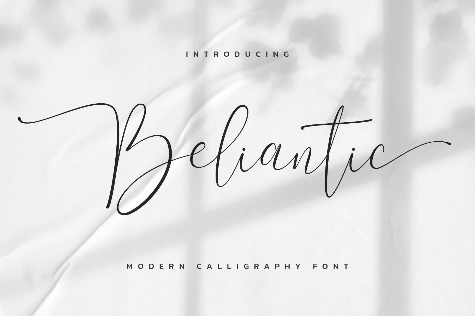 Beliantic Font