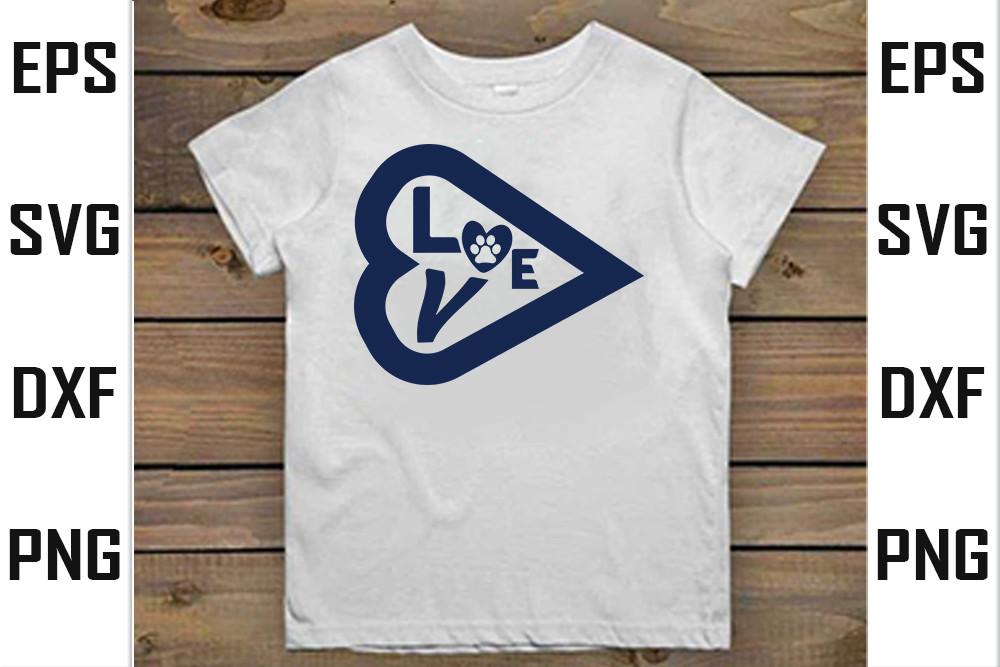 Dog  Svg Design,  Love