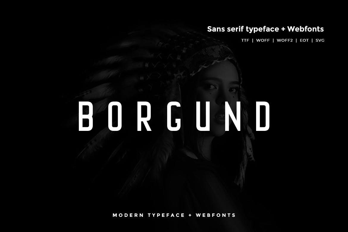 Borgund Font