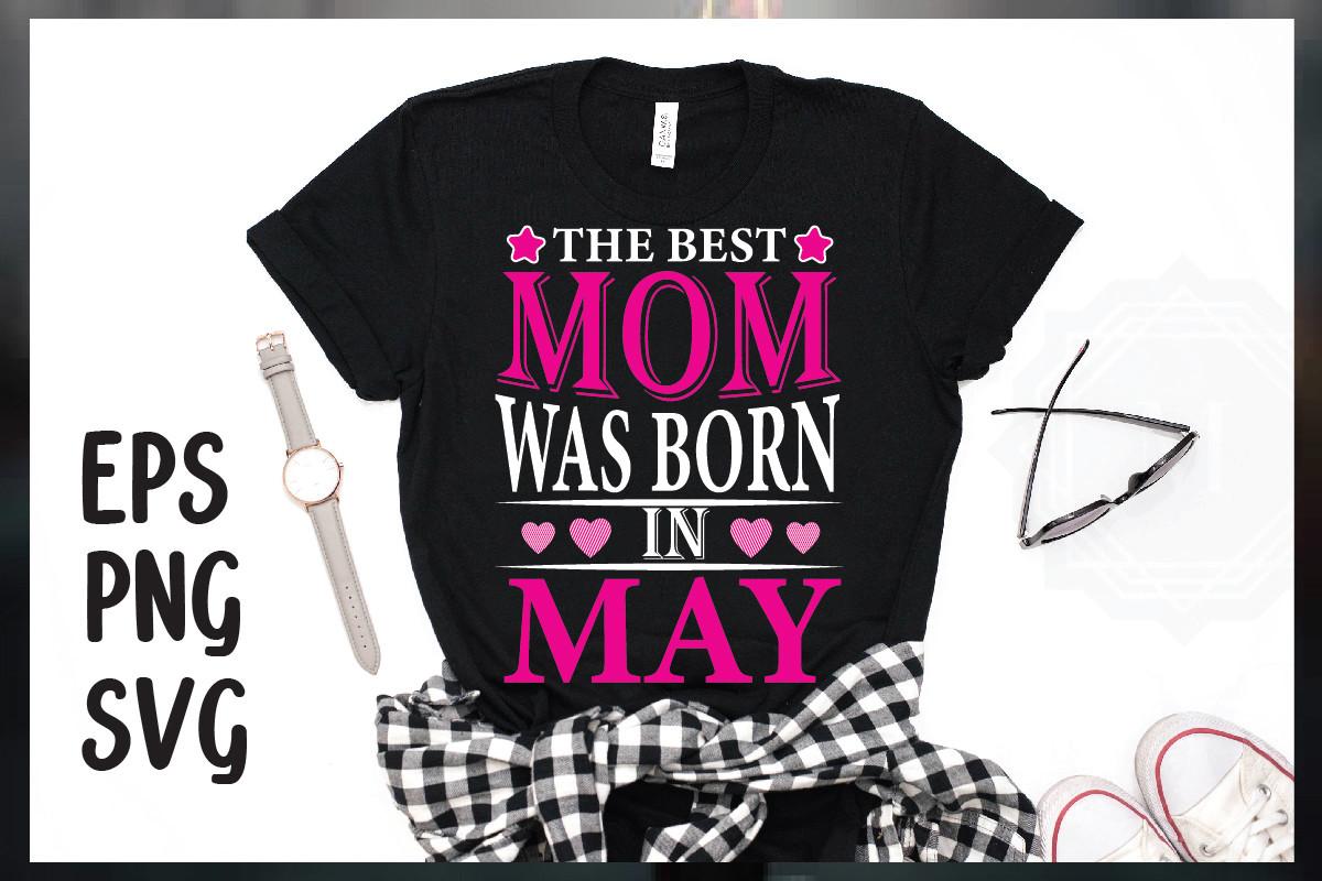 Mother's Day T-shirt Design. Mom T-shirt
