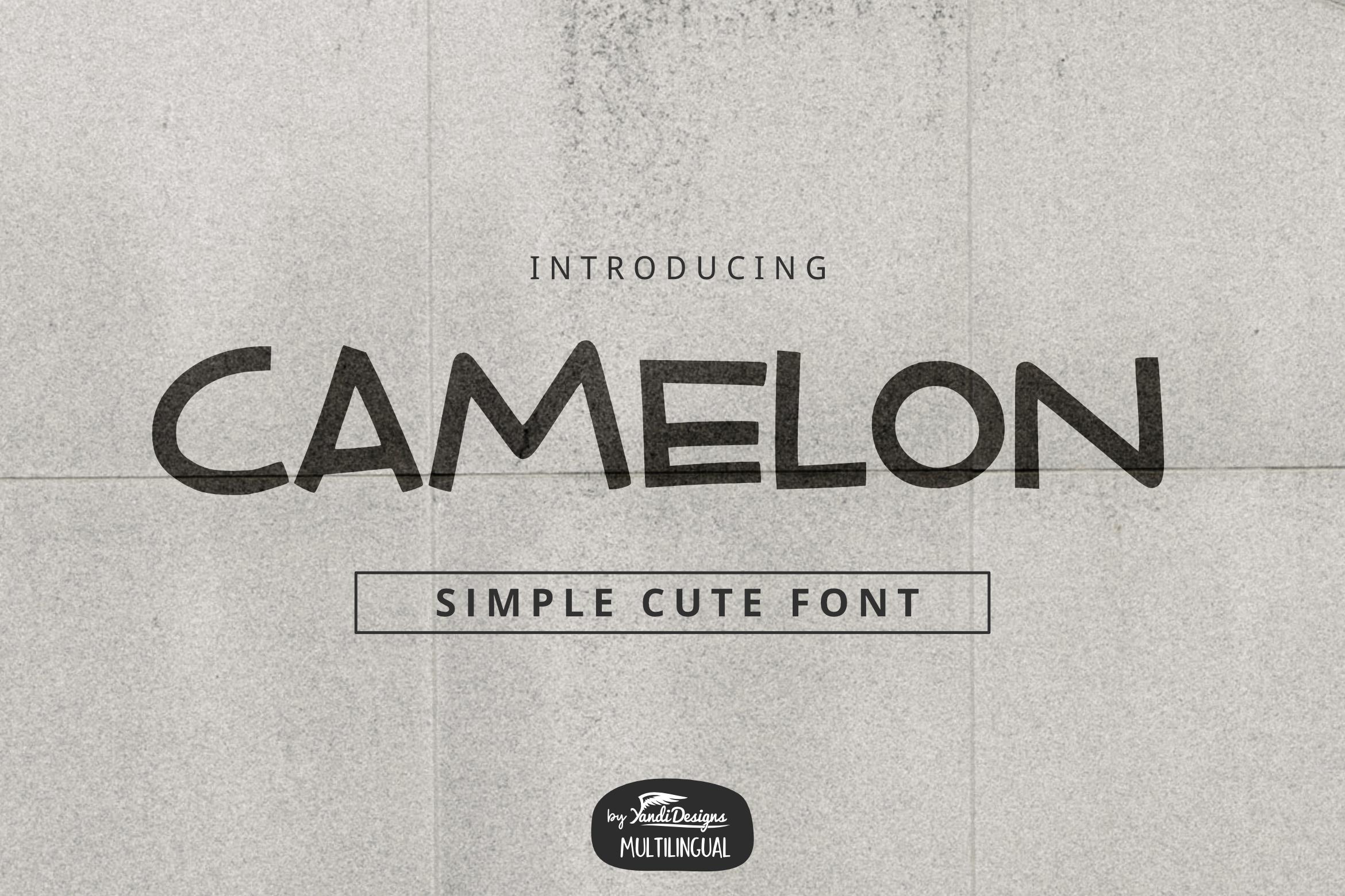 Camelon Font