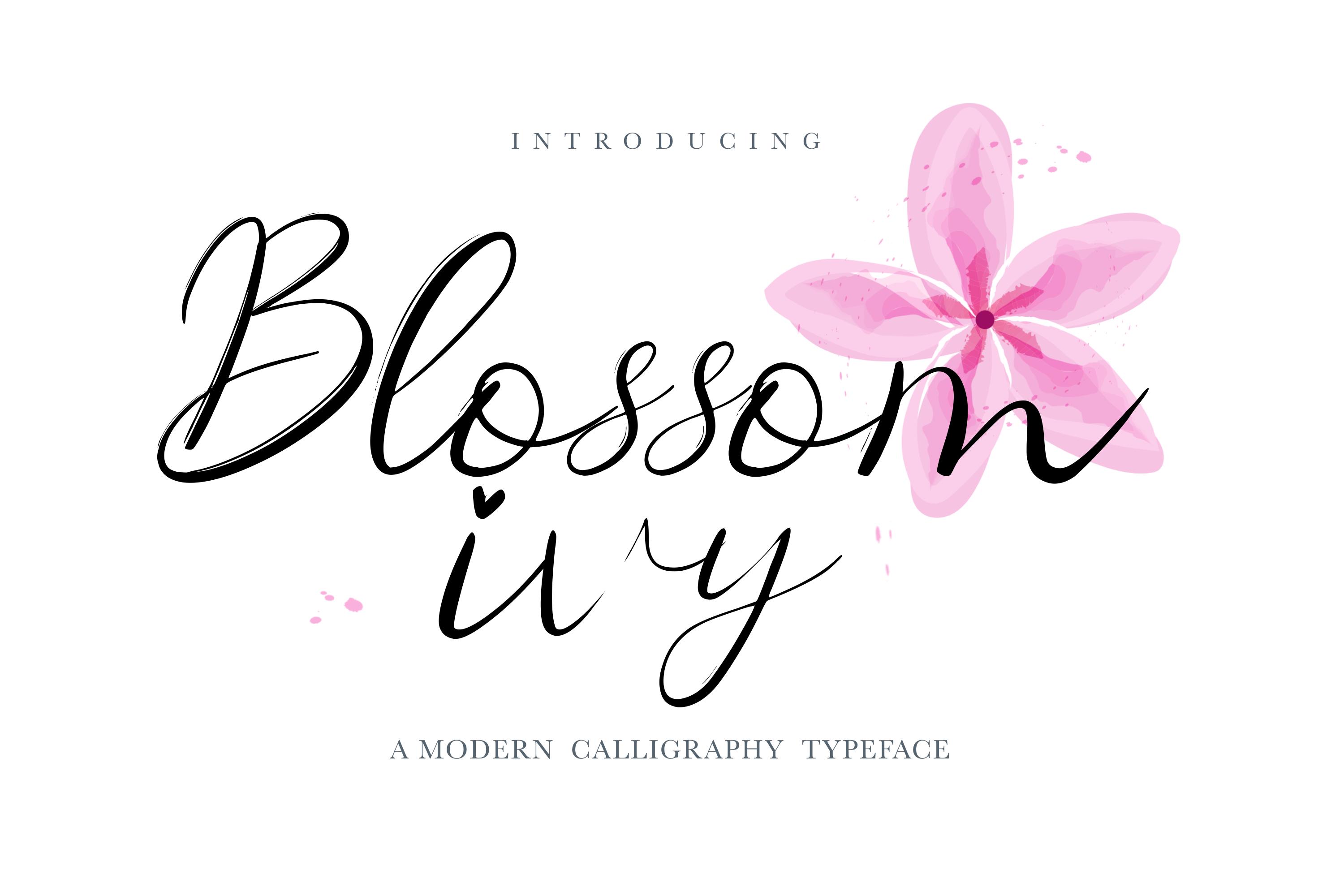 Blossom Ivy Font