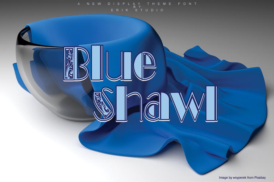 Blue Shawl Font