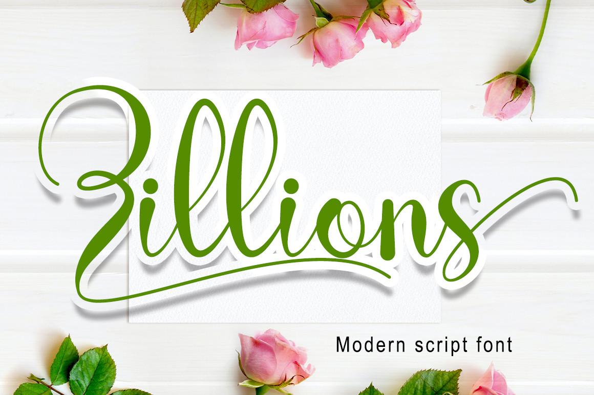 Zillions Font