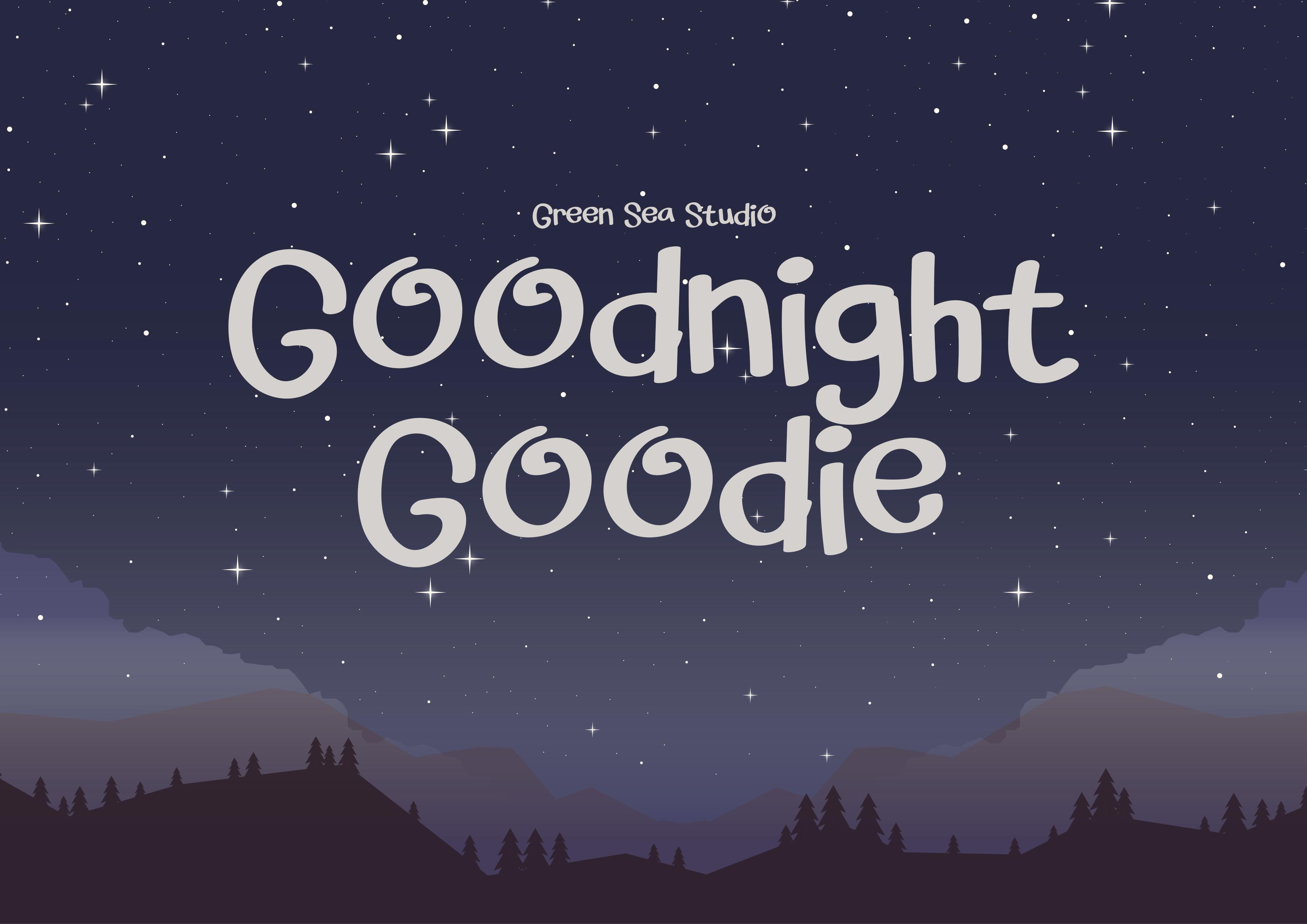 Goodnight Goodie Font