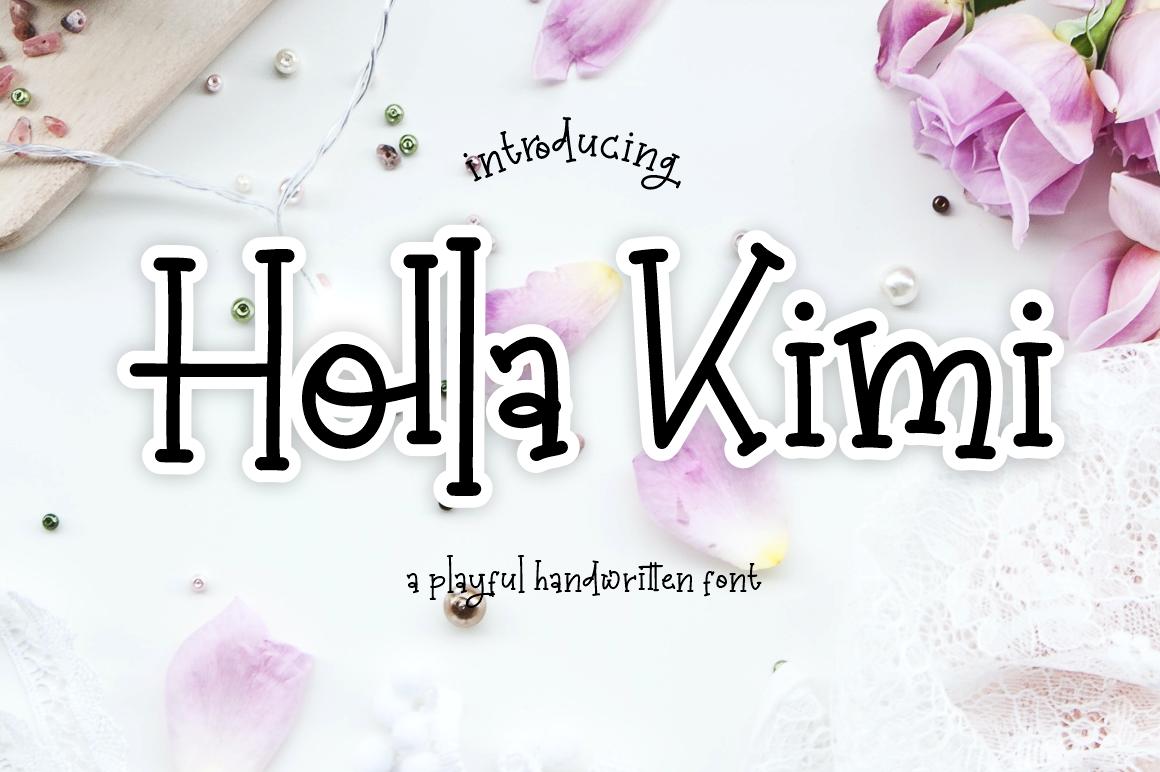 Holla Kimi Font