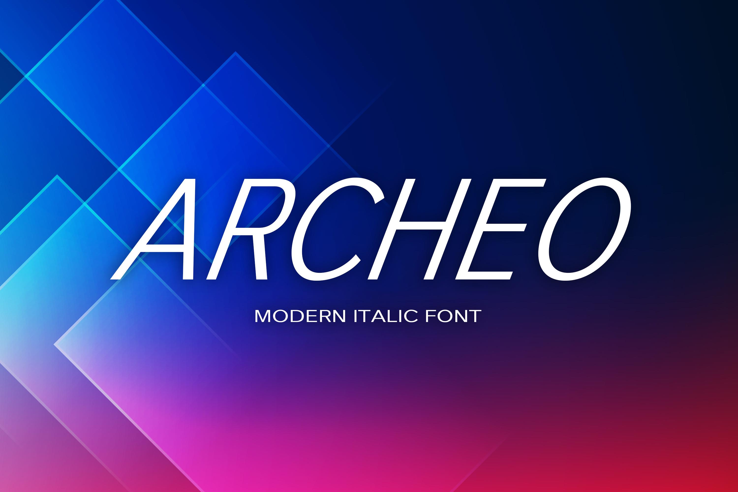 Archeo Font