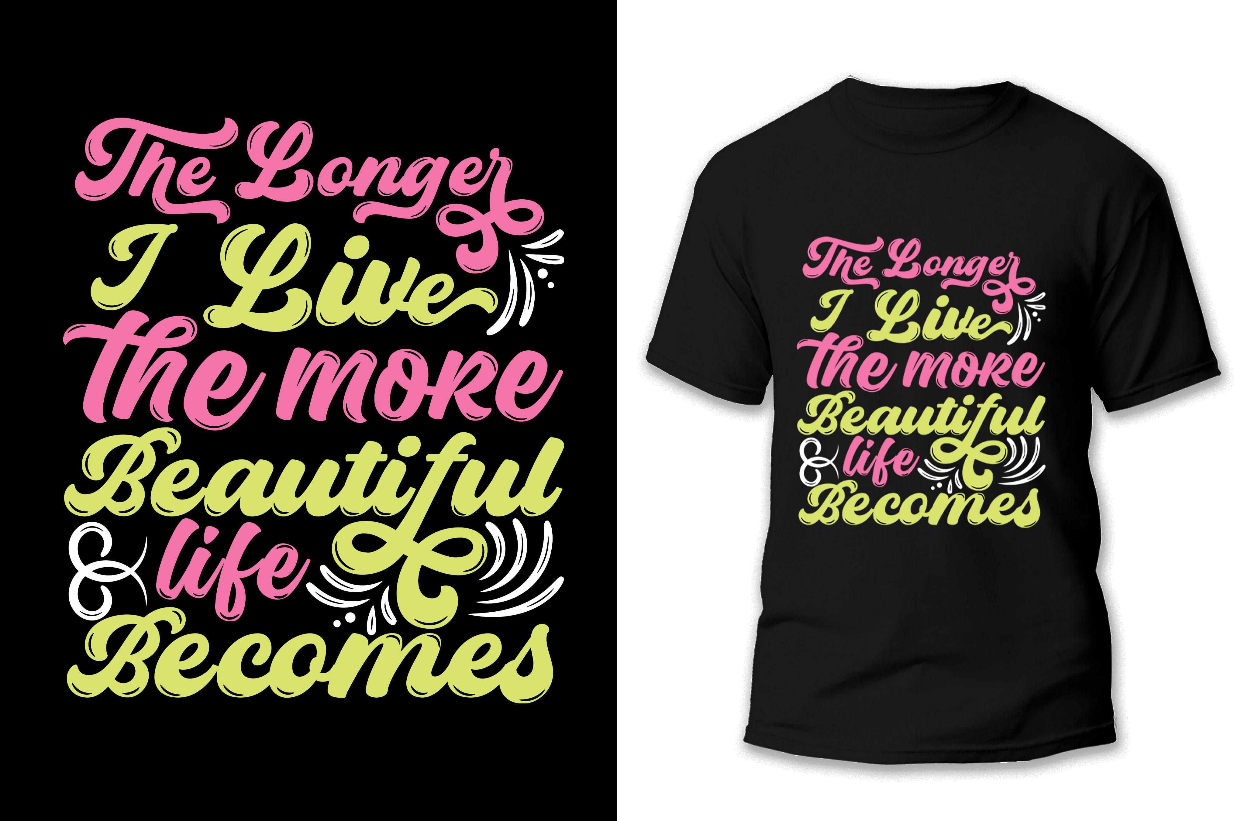 Typography T-shirt Design Graphic