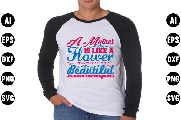 Mother's Day  Quote Design, a Mother is