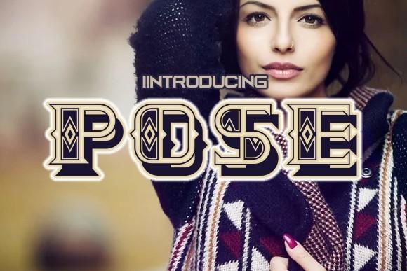 Pose Font