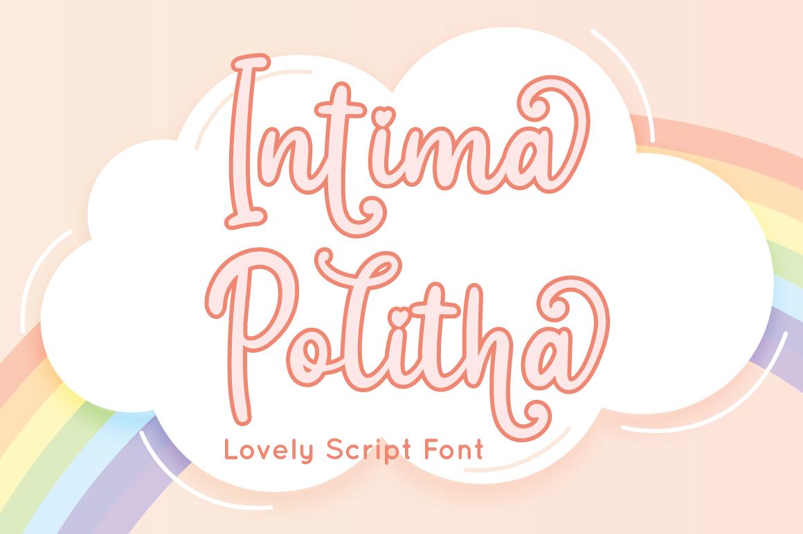 Intima Politha Font