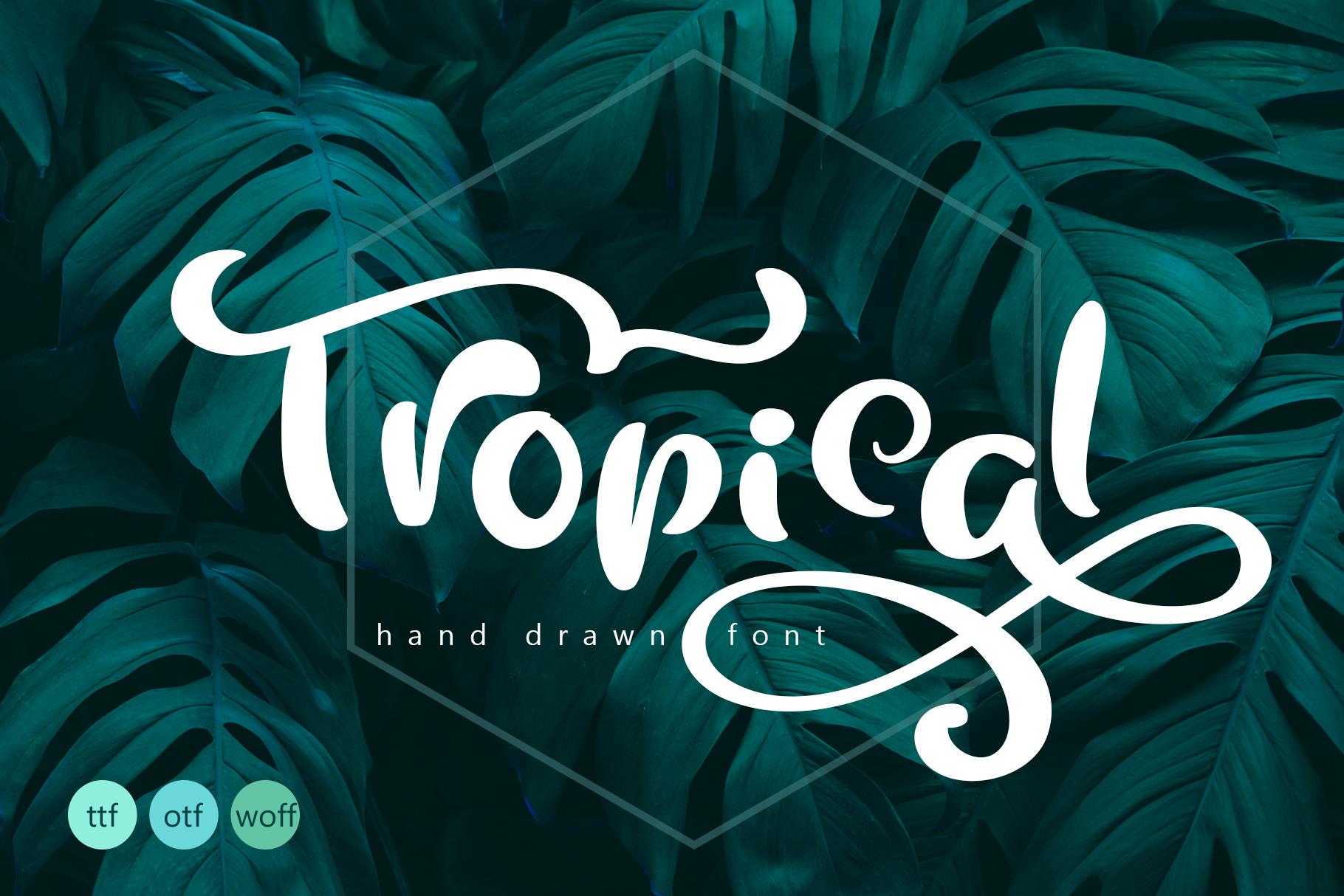 Tropical Font