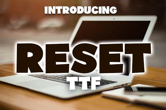 Reset Font