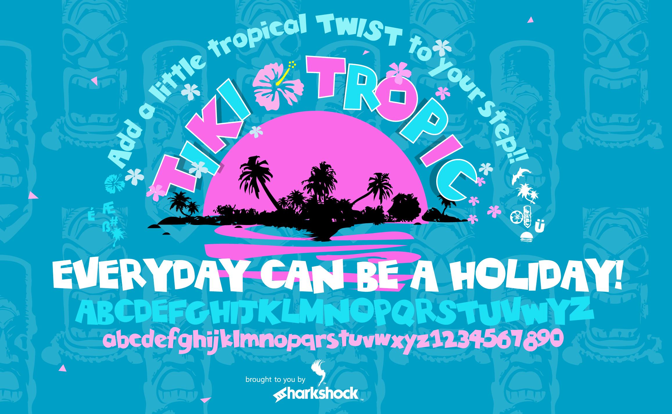 Tiki Tropic Font