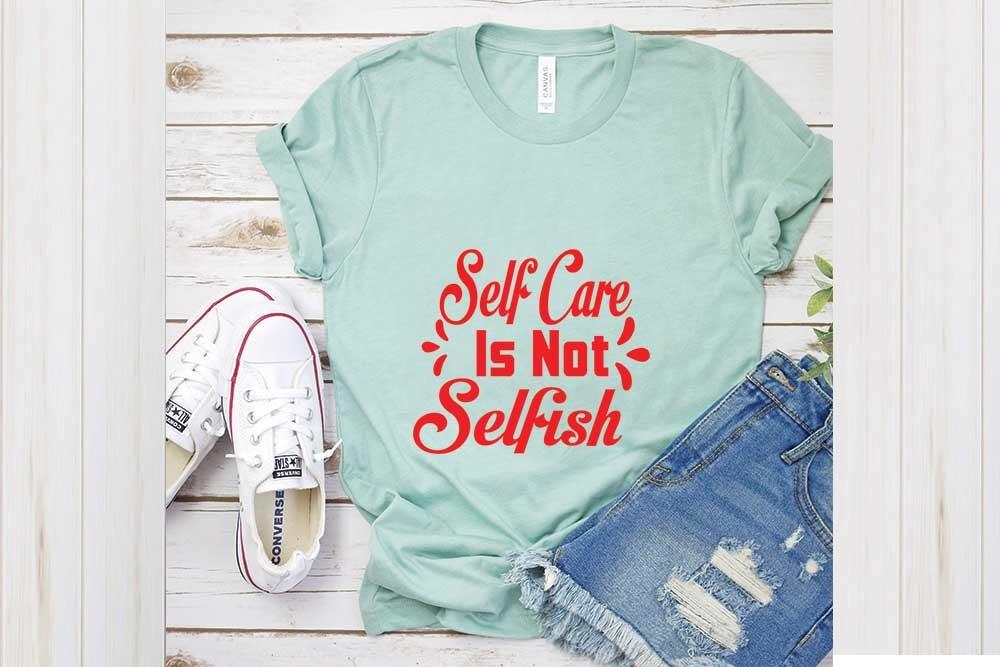 Mental Health Svg Design, Self Care is