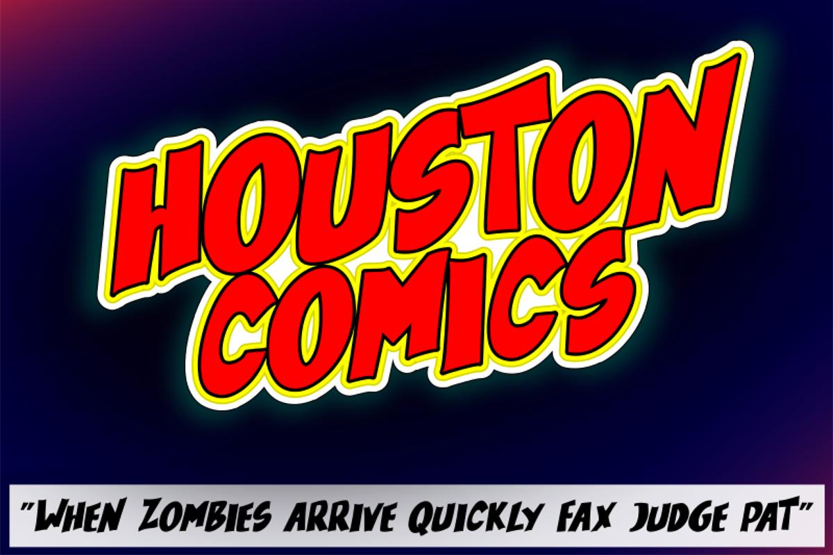 Houston Comics Font