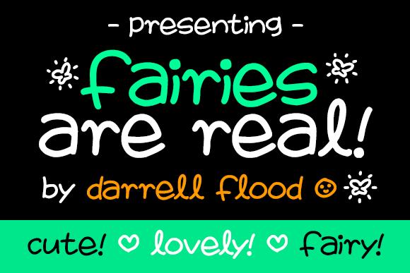 Fairies Are Real Font