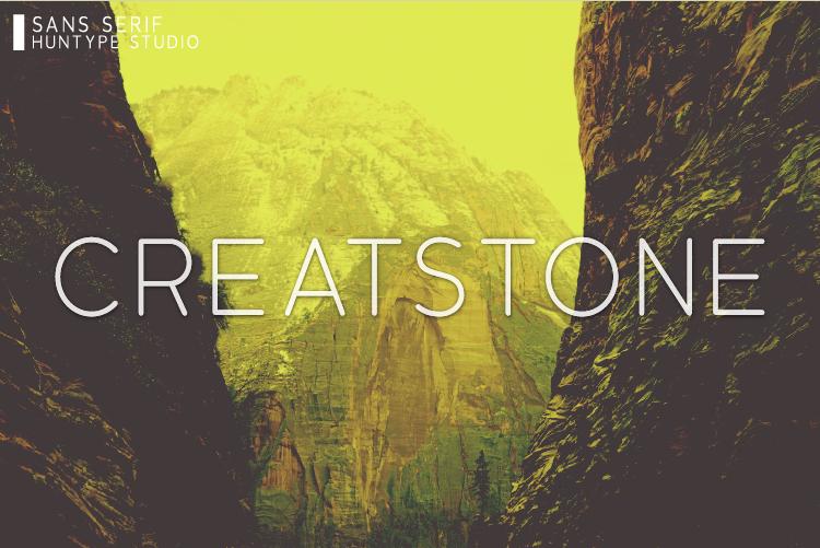Creatstone Font