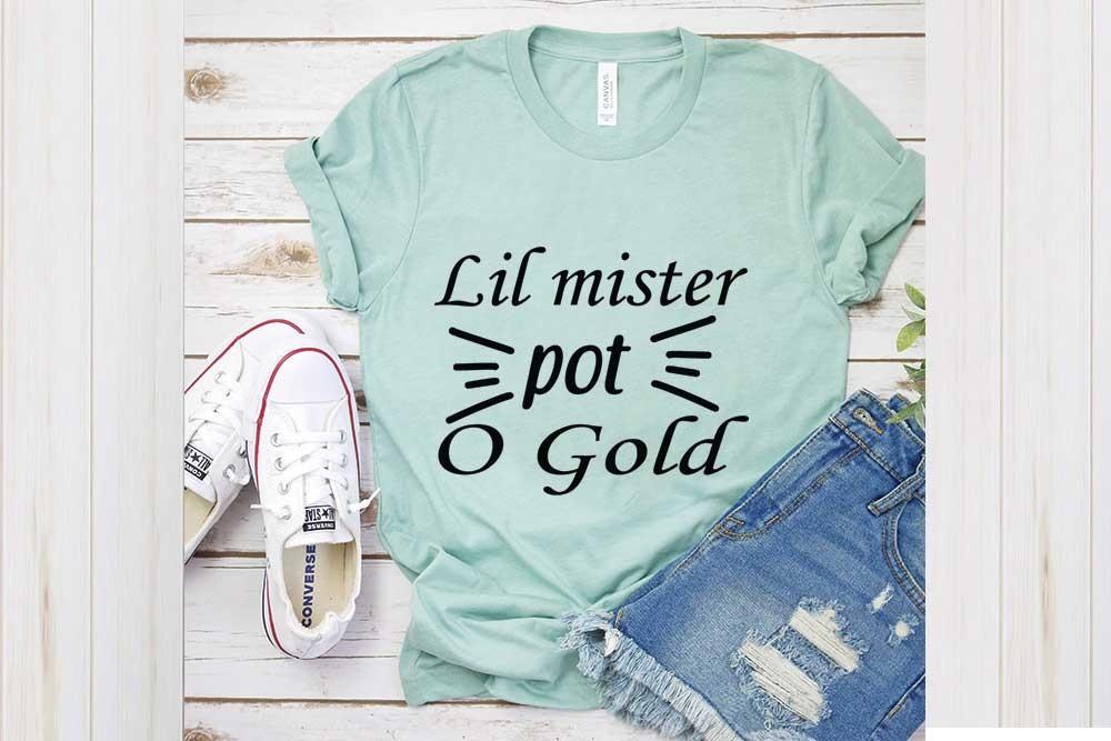 St Patrick's Day Svg Design, Lil Mister