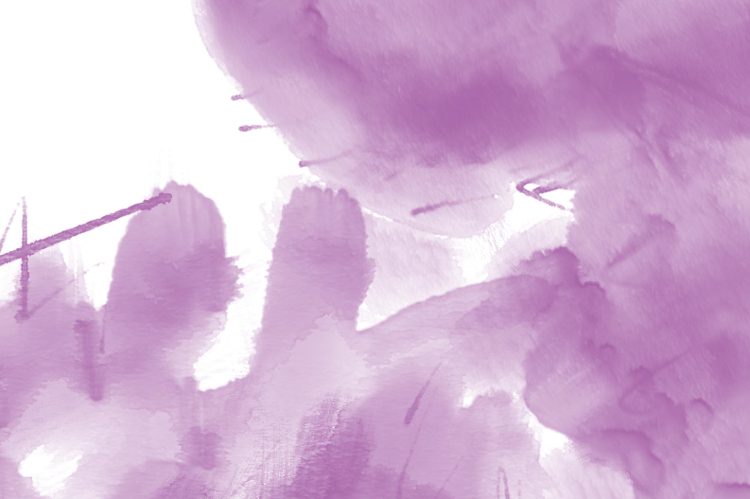 Watercolor Stains Wedding