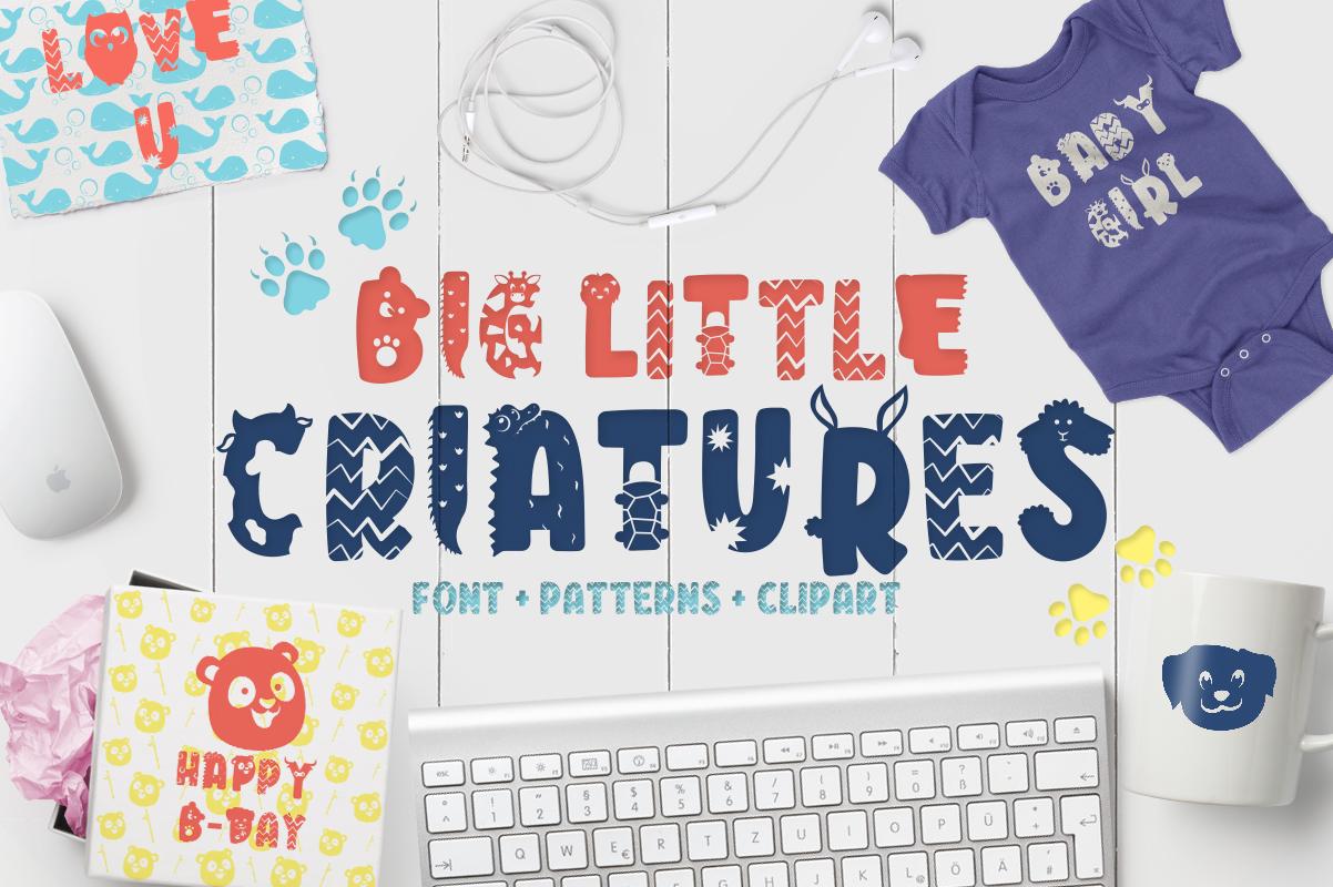 Big Little Creatures Font