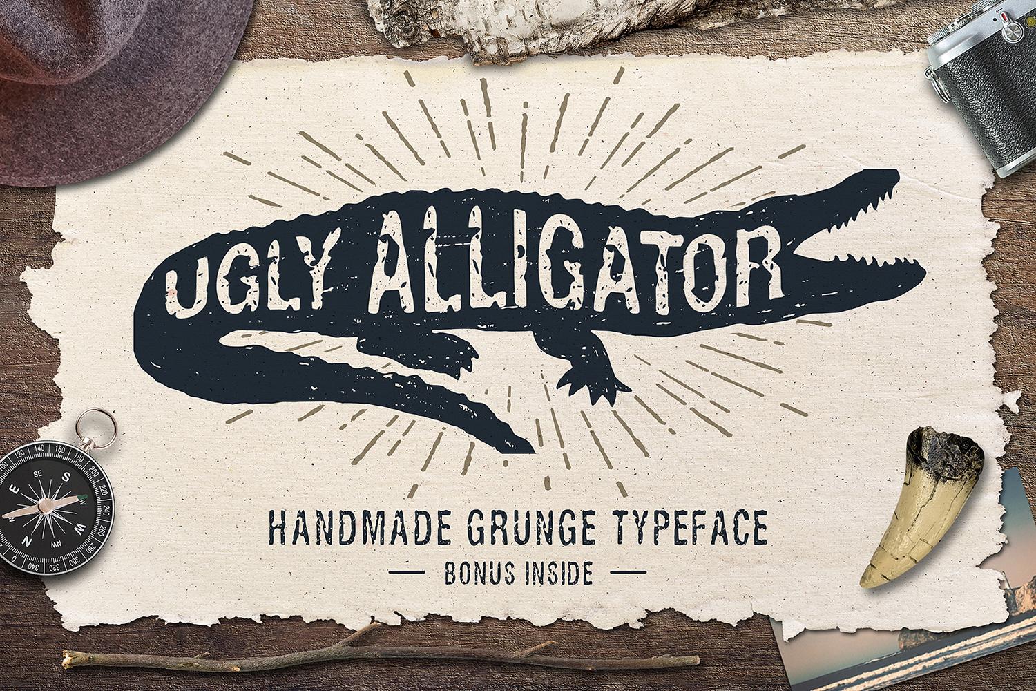 Ugly Alligator Font
