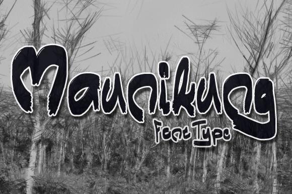 Maunikung Font