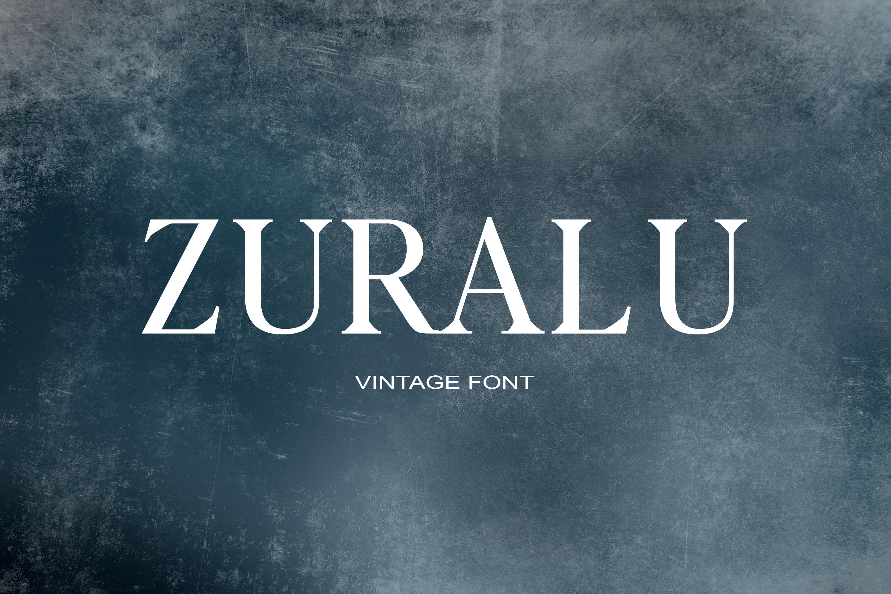 Zuralu Font