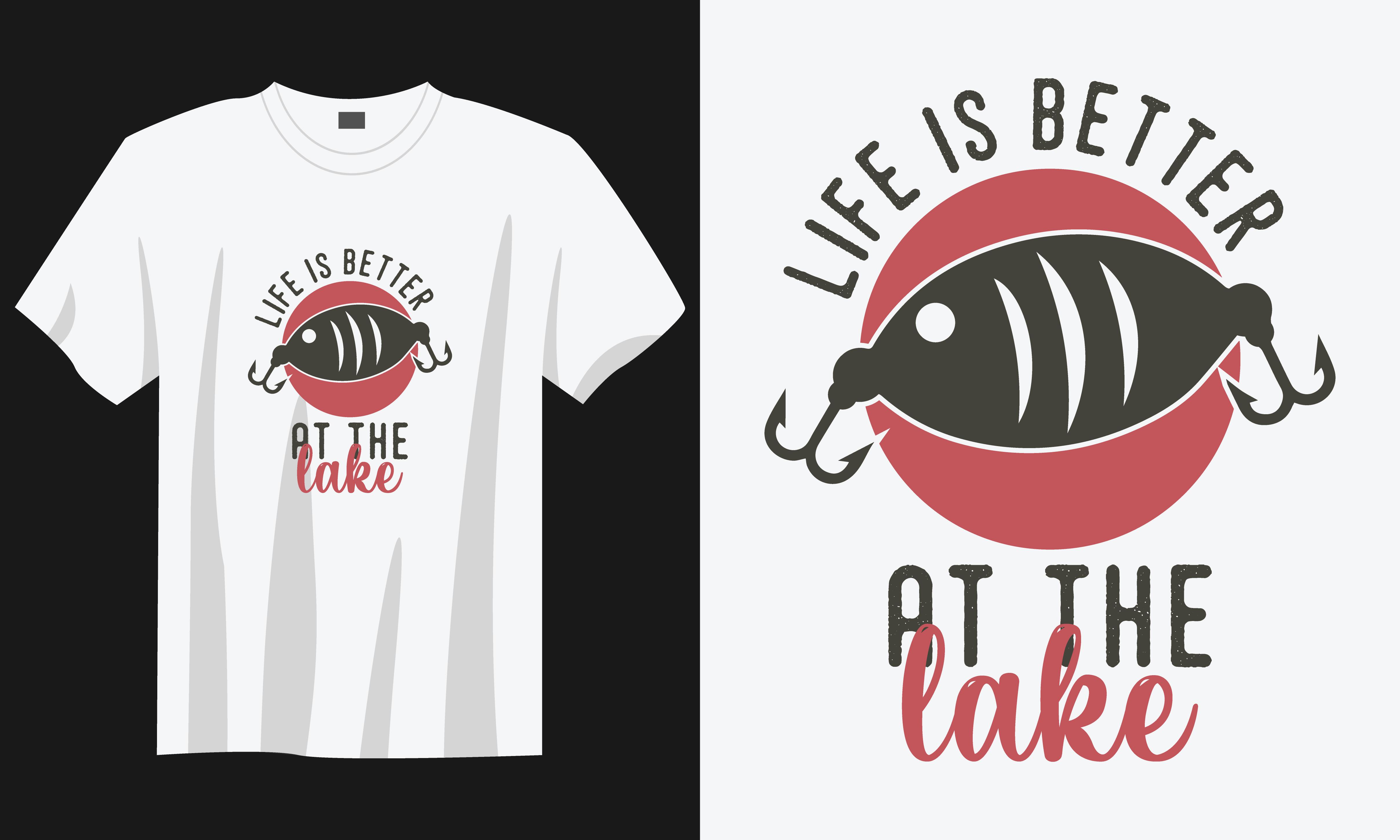 Fishing T-shirt Design, Fishing SVG