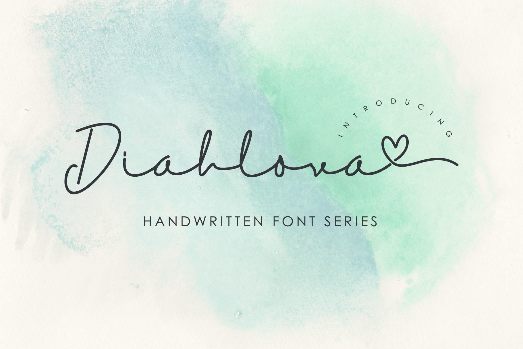 Diahlova Font