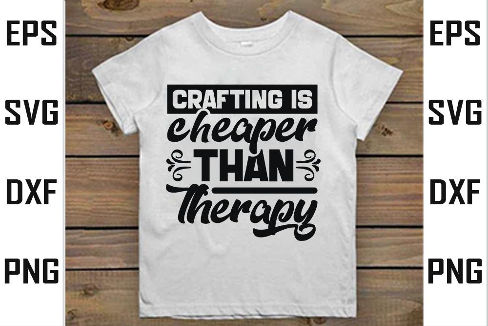 Tote Bag  Svg Design,  Crafting is Cheap