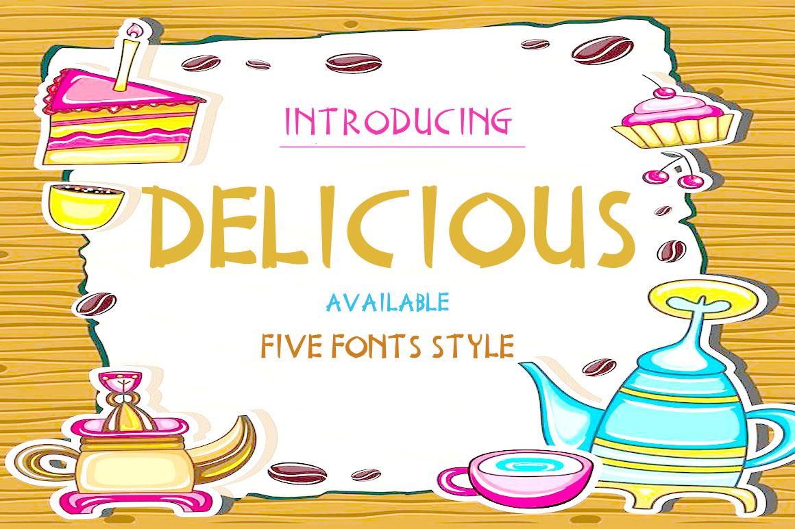 Delicious Font